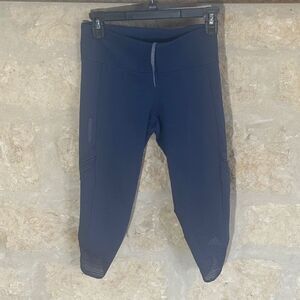 Adidas Purple Crop Legging XS. New Condition